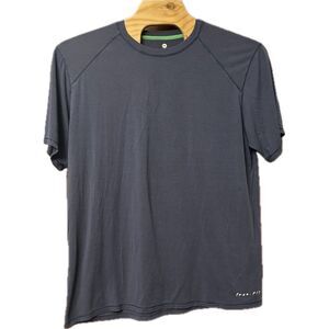 Free Fly Shirt Men 2XL Blue Gray Performance‎ Bamboo Athletic Short Sleeve Gym